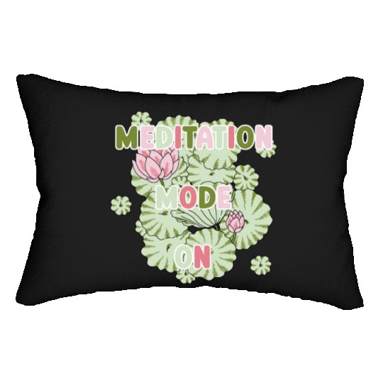 Lotus meditation mode on Lumbar Pillows