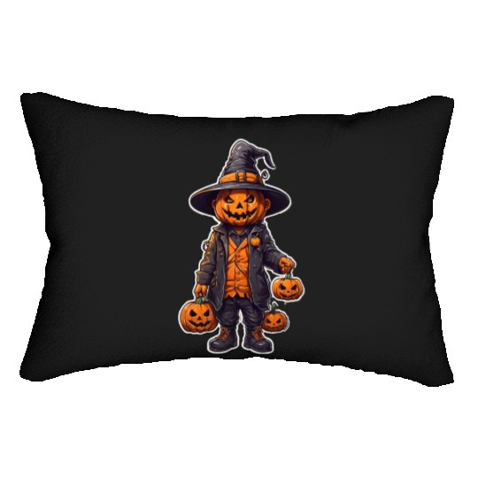 Halloween Pumpkins 8 Lumbar Pillows