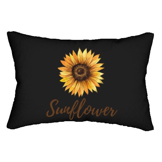sunflower Lumbar Pillows
