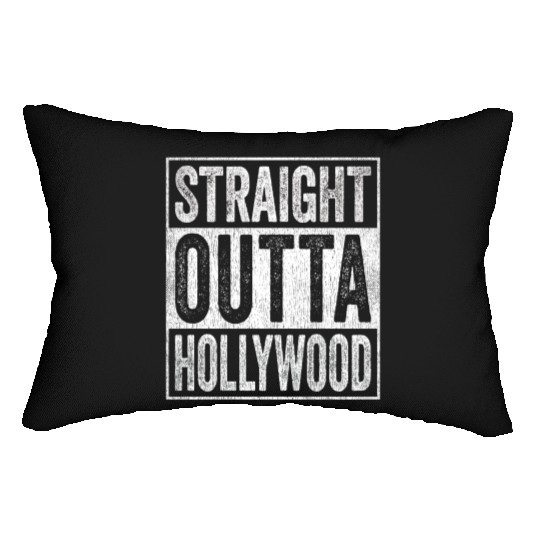 Straight Outta Hollywood Lumbar Pillows