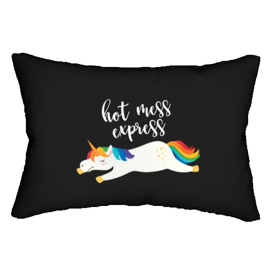 Hot Mess Express Magical Unicorn Lumbar Pillows