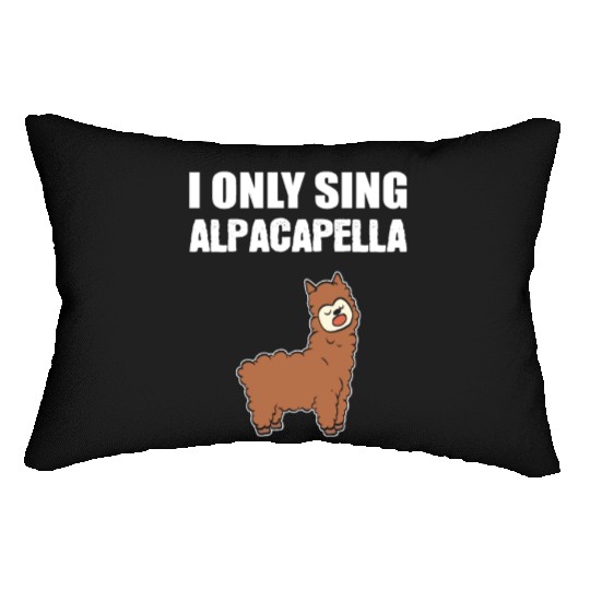 Alpacapella Orchestra Member Gift Lumbar Pillows