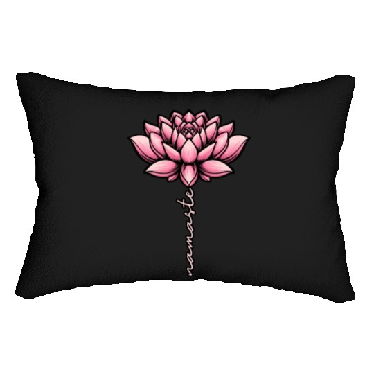 Namaste Lotus Lumbar Pillows