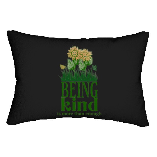 Kindness Blooms Lumbar Pillows
