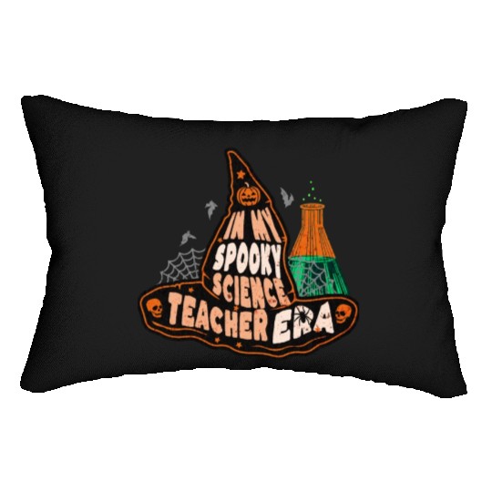 In My Spooky Science Teacher Era Witch Lumbar Pillows