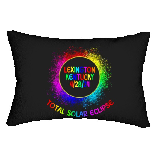 Total Solar Eclipse Lexington Kentucky 4/28/24 Kid Lumbar Pillows