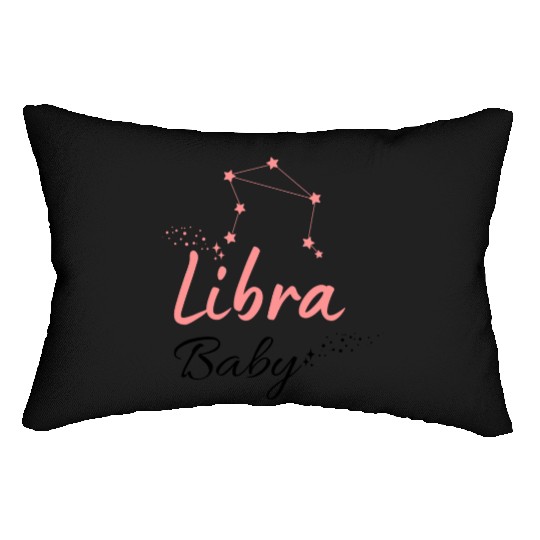 Libra Baby Astrology Cute Lumbar Pillows