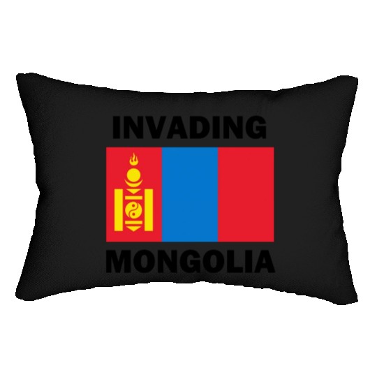 Invading Mongolia Lumbar Pillows