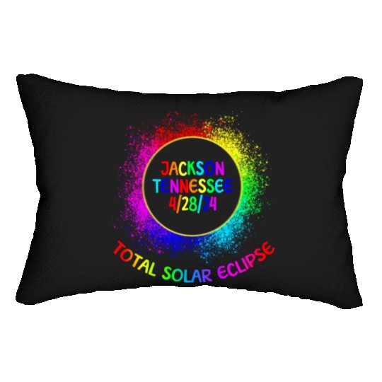 Total Solar Eclipse Jackson Tennessee 4/28/24 Kids Lumbar Pillows
