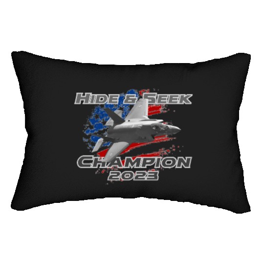 F-35 Hide and Seek Champion Lumbar Pillows