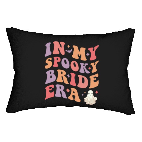 In My Spooky Bride Era Halloween Wedding Bride Lumbar Pillows