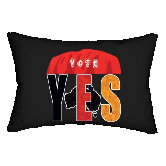 Yes to the Voice to Parliament Lumbar Pillows