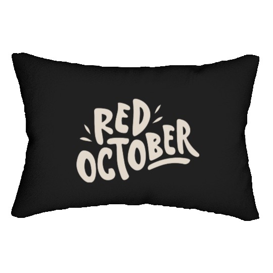 red october phillies Lumbar Pillows