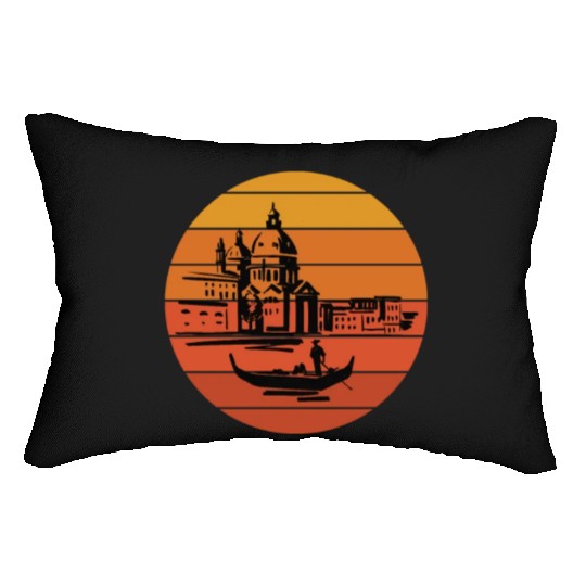 Venice Gondola Italy Venezia Lumbar Pillows