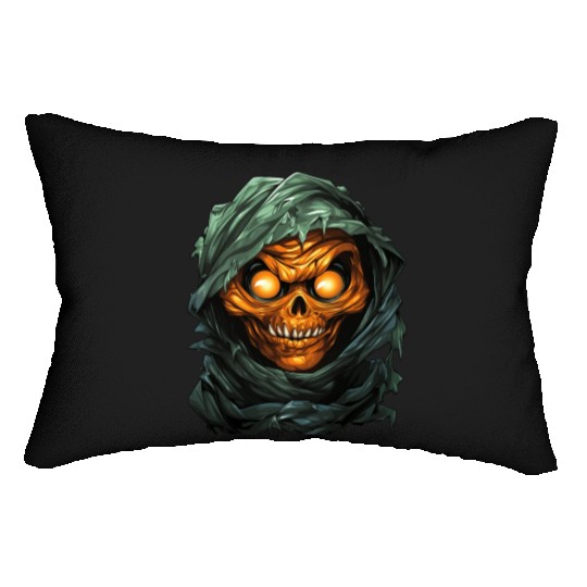 Halloween Spooky Cartoon Mummy Lumbar Pillows