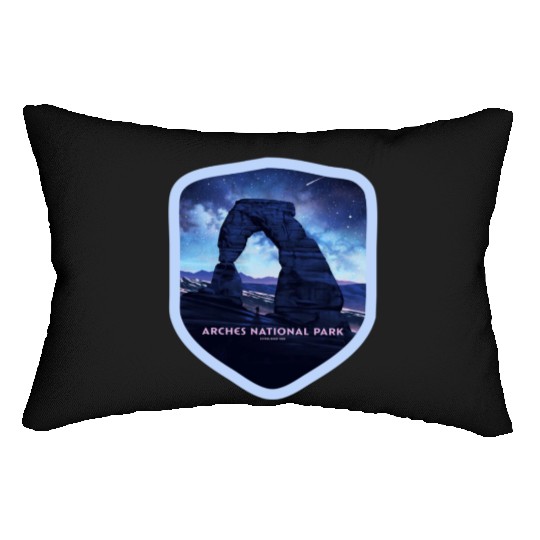 Arches National Park Stickers Lumbar Pillows