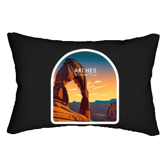 Arches National Park Lumbar Pillows