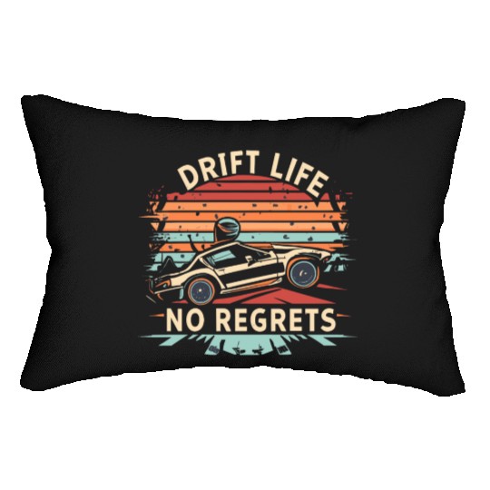 Vintage Drift Life No Regrets Lumbar Pillows