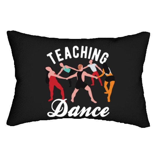 Dance Teacher Teaching Dance Lumbar Pillows