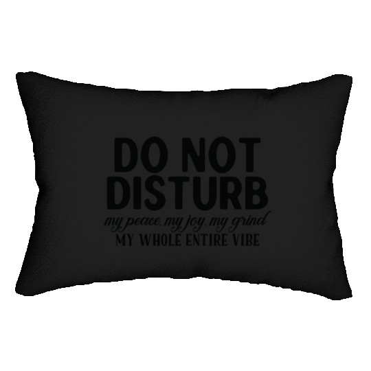 "Do Not Disturb" Relaxation Mode Lumbar Pillows