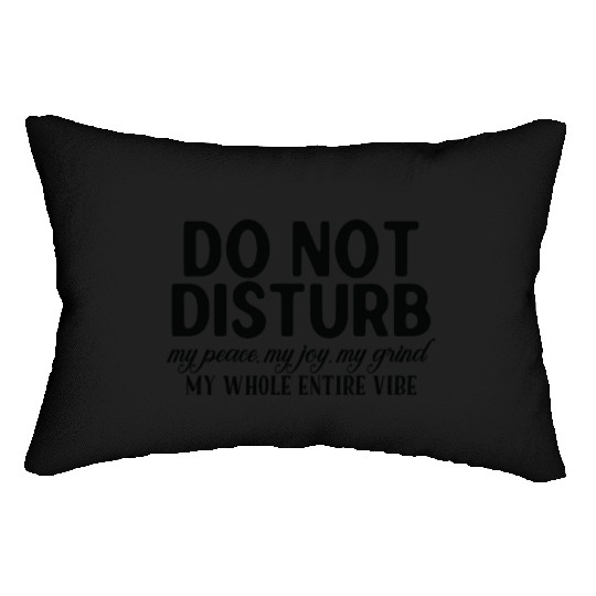 "Do Not Disturb" Relaxation Mode Lumbar Pillows