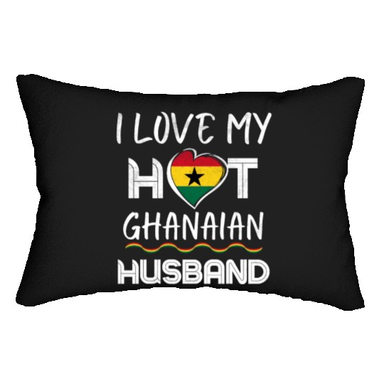 Funny Ghanaian Husband Proud Wife Lumbar Pillows