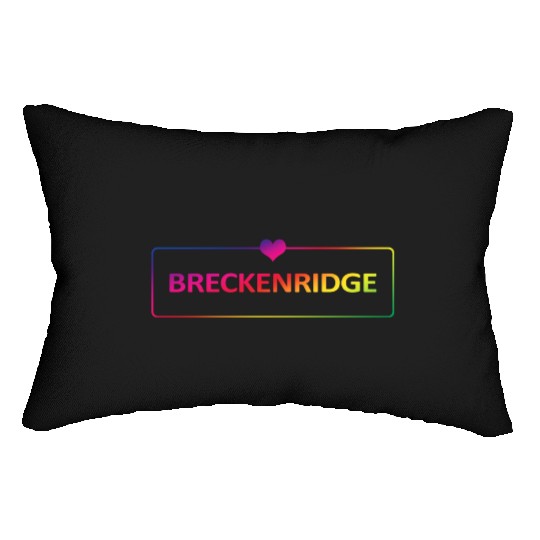 Breckenridge Colorado Usa Lumbar Pillows