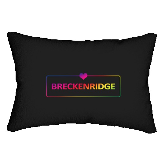 Breckenridge Colorado Usa Lumbar Pillows