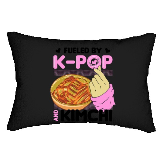 Kimchi Lovers Korean Cuisine Food Gifts Lumbar Pillows