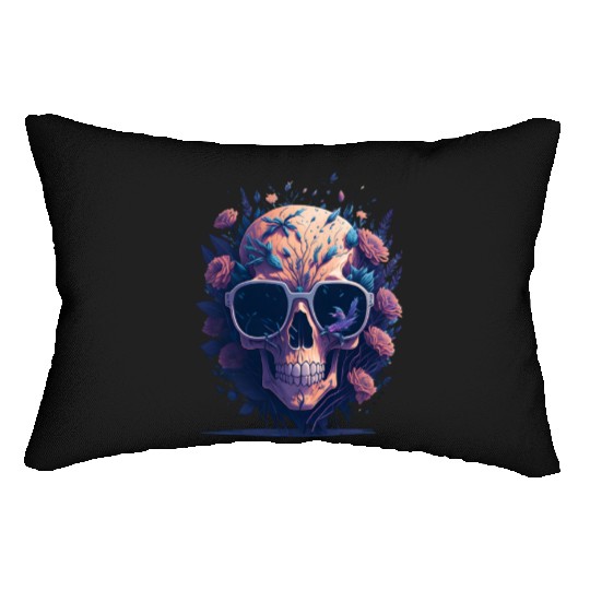 Floral Skull | C06 Lumbar Pillows