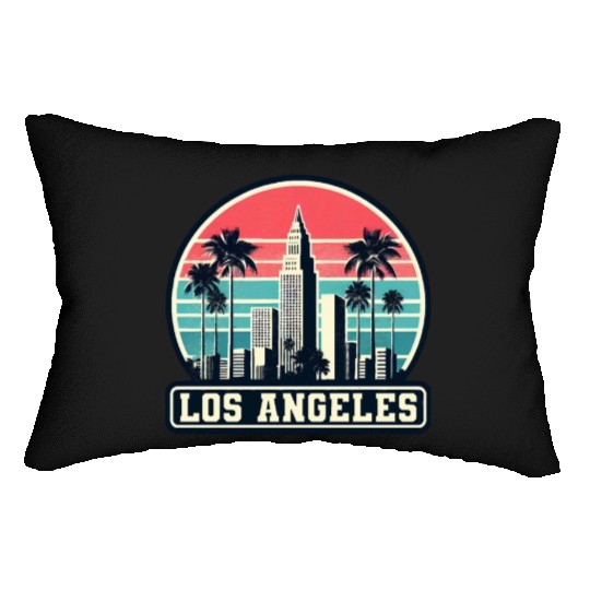 Los Angeles City Lover Lumbar Pillows
