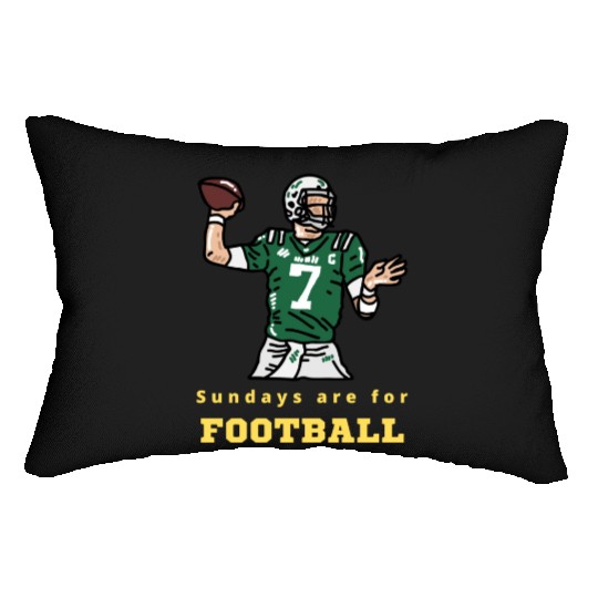 Sundays Are For Football - Sunday Football Lumbar Pillows