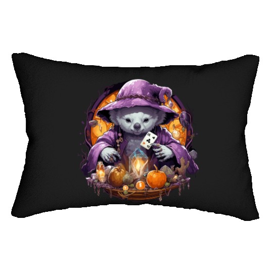 Halloween Mysthical Mochi The Koala Lumbar Pillows