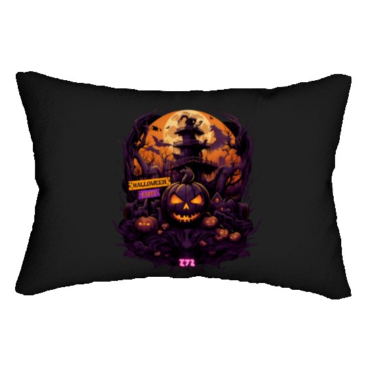 My Halloween Party Lumbar Pillows