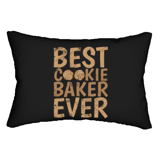 Best Cookie Baker Ever Confectioner Cake Lumbar Pillows