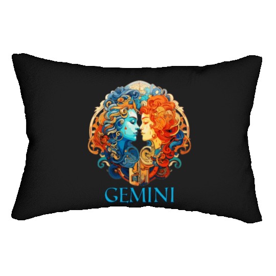 Embrace Your Gemini Identity: Gemini Zodiac Lumbar Pillows
