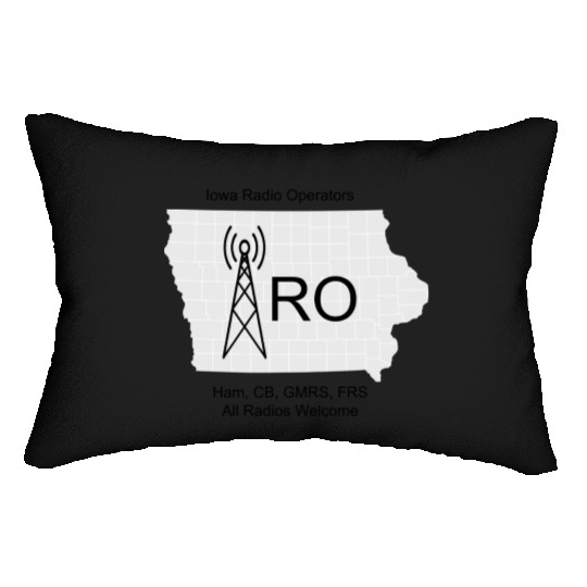IRO Logo Grayscale Lumbar Pillows