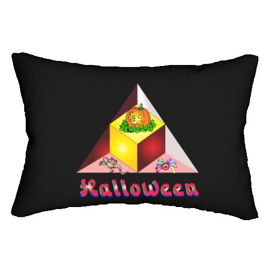Halloween Pumpkin Lumbar Pillows