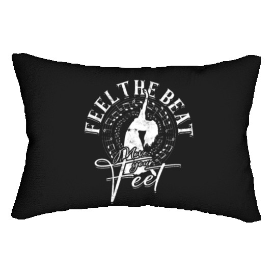 Feel the Beat, Move Your Feet - Belly Dancing Lumbar Pillows