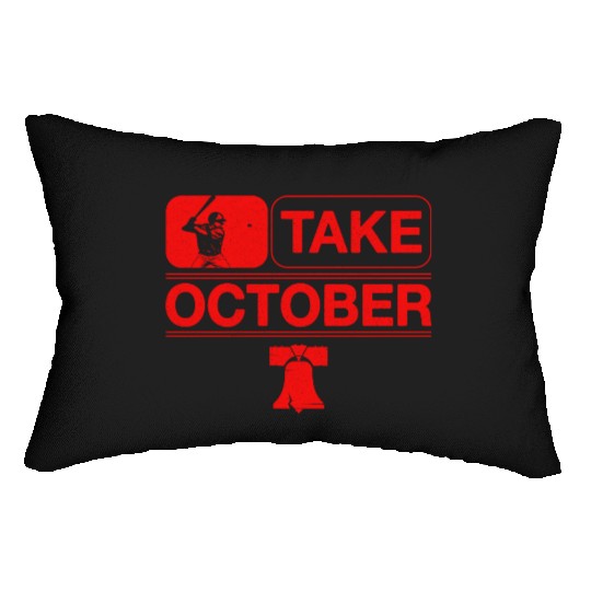 Philadelphia Take October Philly Vintage Lumbar Pillows