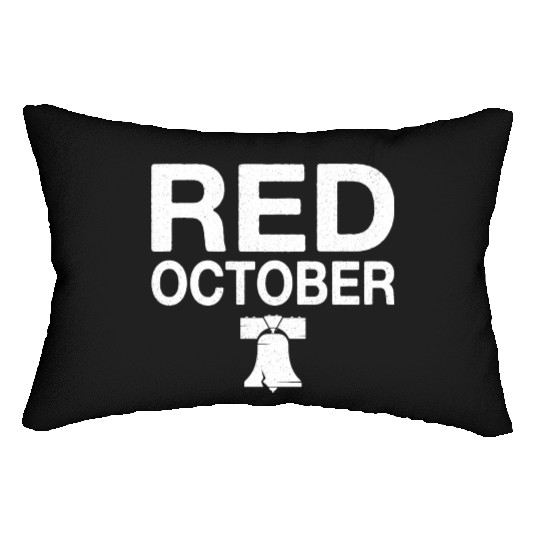 Philly Red October Philadelphia Lumbar Pillows