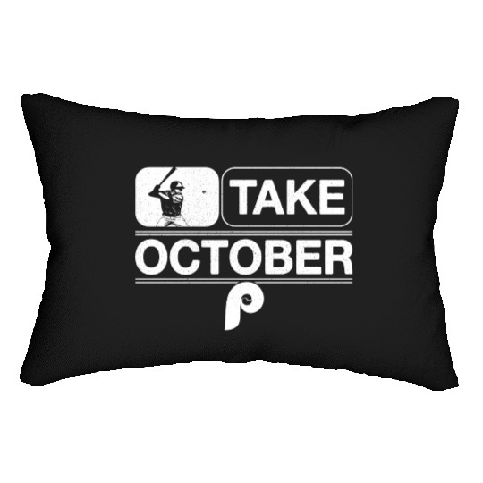 Philadelphia Take October Phillies Lumbar Pillows