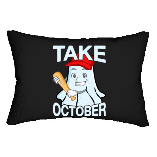 Philly Take October Philadelphia Ghost Halloween Lumbar Pillows