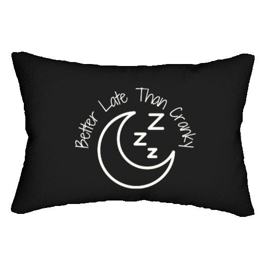 Better Late Than Cranky Lumbar Pillows