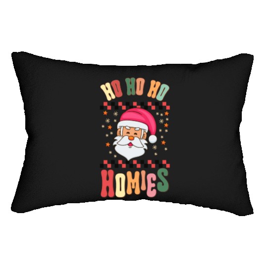 Ho Ho Ho Homies Lumbar Pillows