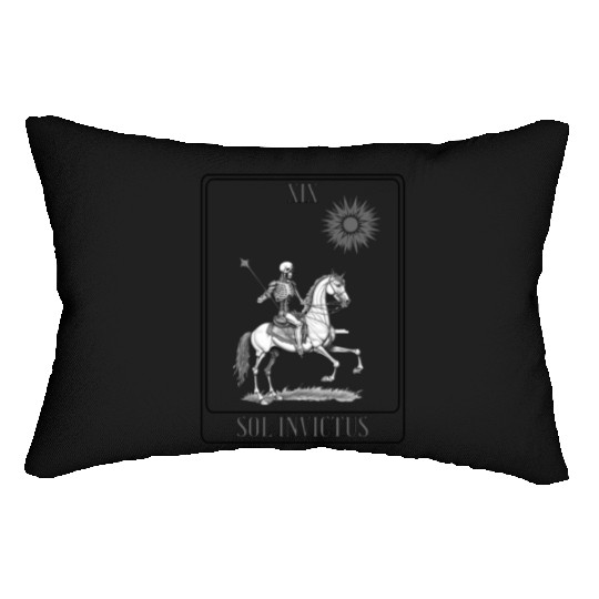Tarot Card The Sun Sol Invictus Lumbar Pillows