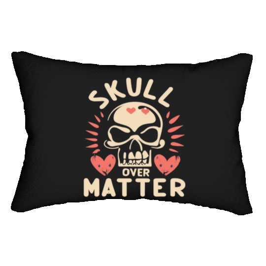 Totenkopf Skull Skulls Totenschädel Spruch Lumbar Pillows