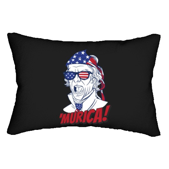 Patriotic Alexander Hamilton Usa Flag Murica Lumbar Pillows