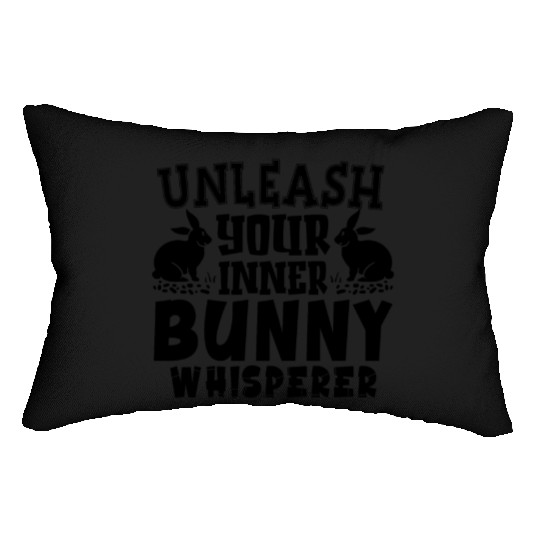 Bunny Owners Rabbit Lover Bunny Mom Bunny Dad Hopp Lumbar Pillows