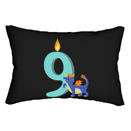 9 Years - Dragon Number 9 Lumbar Pillows